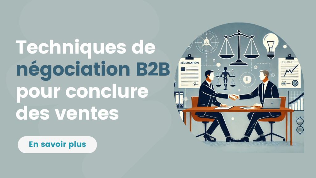 Techniques de negociation B2B